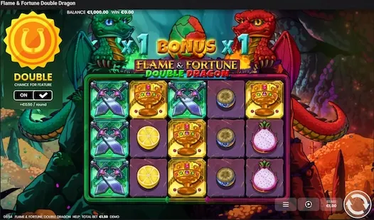 Новый игровой автомат Flame & Fortune Double Dragon на деньги Новый игровой автомат Flame & Fortune Double Dragon на деньги